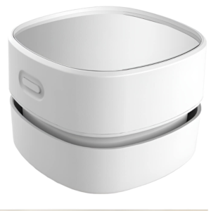 Small desk vacuum cleaner for crumbs and dust – fun and useful Amazon office must-have.