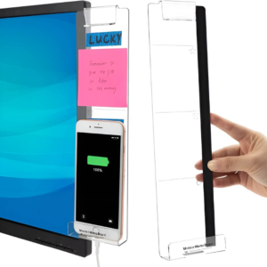 Sticky monitor side panel with phone holder and memo pad – boosts office productivity. Best Amazon office must-have.
