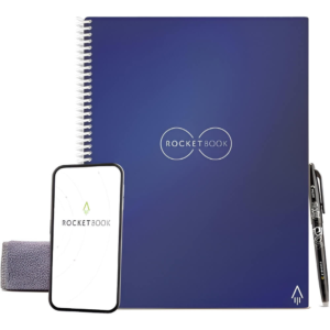 Eco-friendly reusable notebook that digitizes your handwritten notes – perfect for meetings. Best Amazon office must-have.