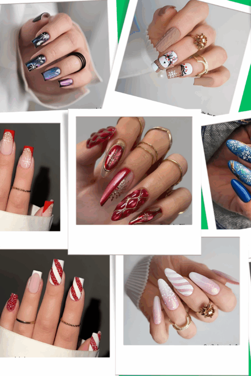 85 Stunning Christmas Nail Ideas to Sparkle All Season Long