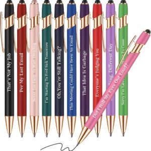 Offensive pens Secret Santa gift for coworkers, funny office gift, unique gift idea