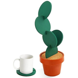 Quirky coasters Secret Santa gift for coworkers, fun office gift, creative desk accessory