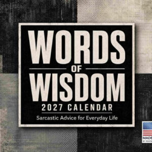 Funny office wall calendar Secret Santa gift idea for coworkers