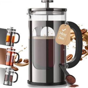 Portable coffee press Secret Santa gift idea for a coffee-loving coworker