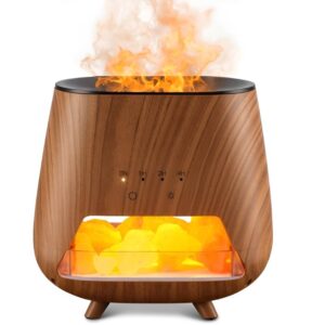 Aromatherapy diffuser and Himalayan salt lamp – calming Christmas gift for mom