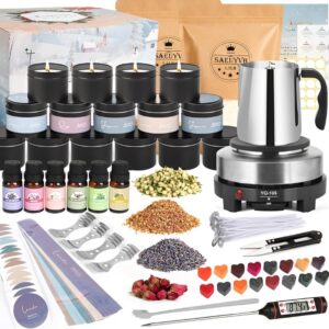 DIY candle making kit – creative Christmas gift for mom to enjoy at home