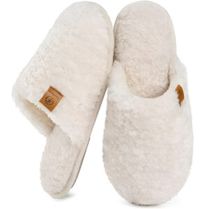Soft and comfy slippers – cozy Christmas gift for mom to relax at home