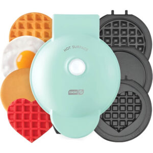 Mini waffle maker – cute and fun Christmas gift for mom who loves breakfast