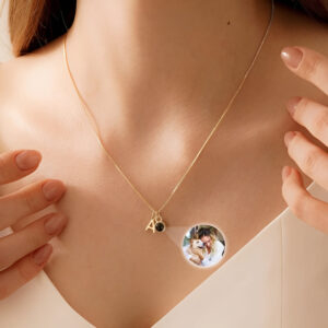 Astronomical ball projection necklace – magical Christmas gift for mom