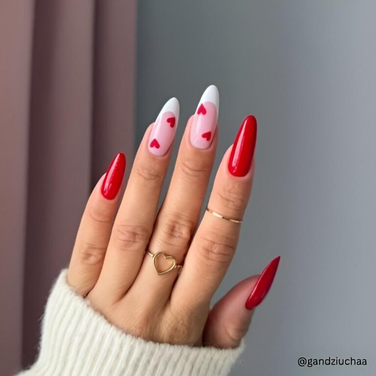 Valentine’s Day nail ideas