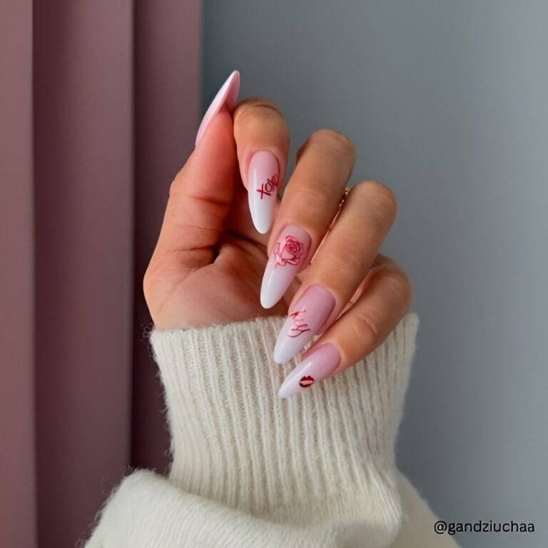 Valentine’s Day nail ideas