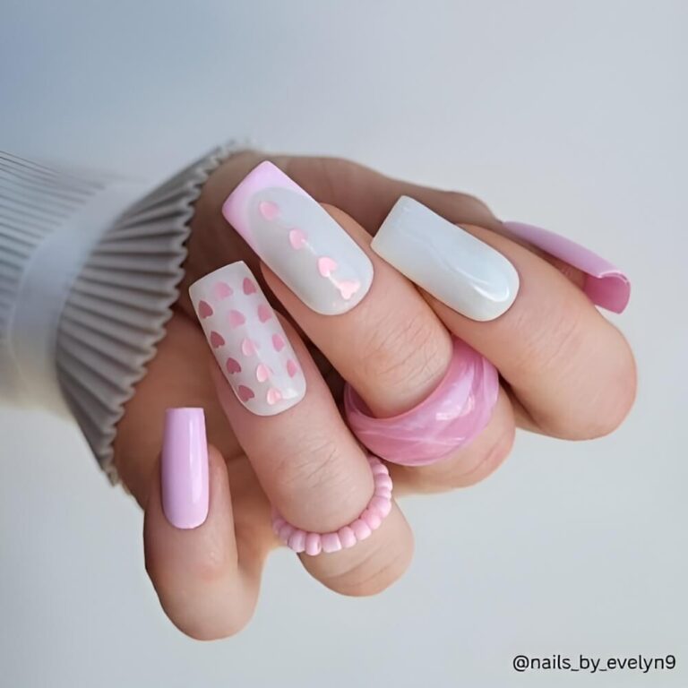 Valentine’s Day nail ideas