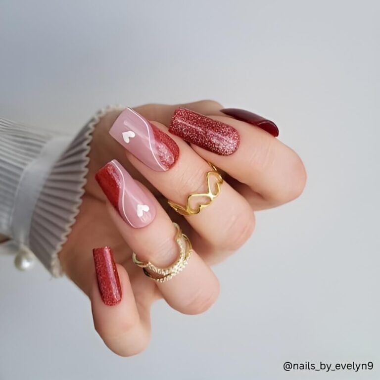 Valentine’s Day nail ideas