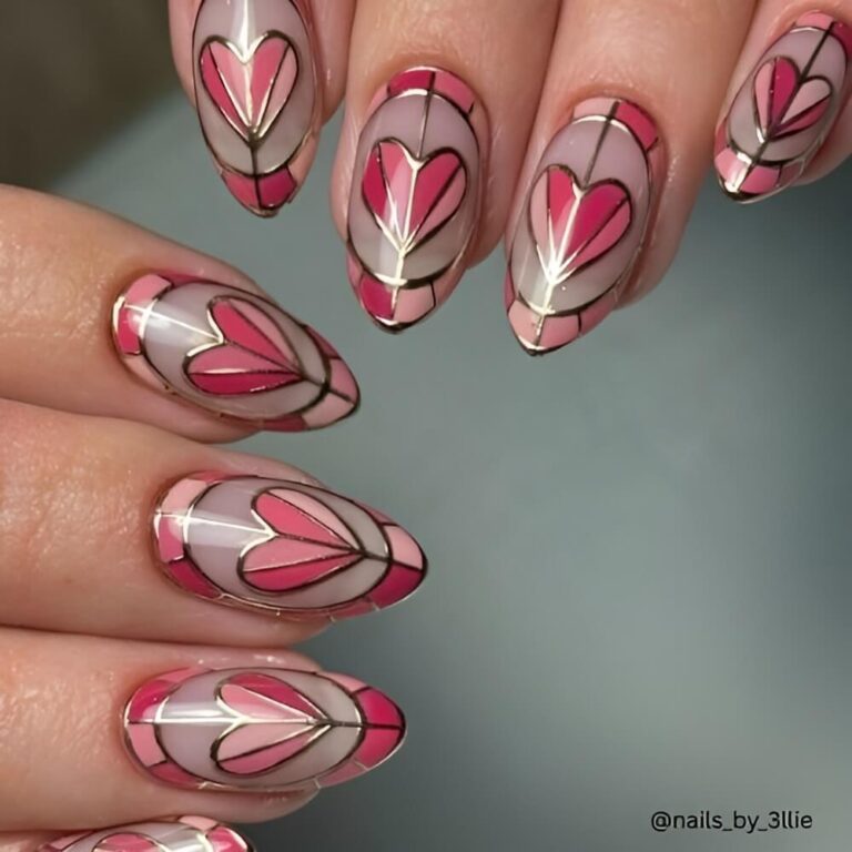 Valentine’s Day nail ideas