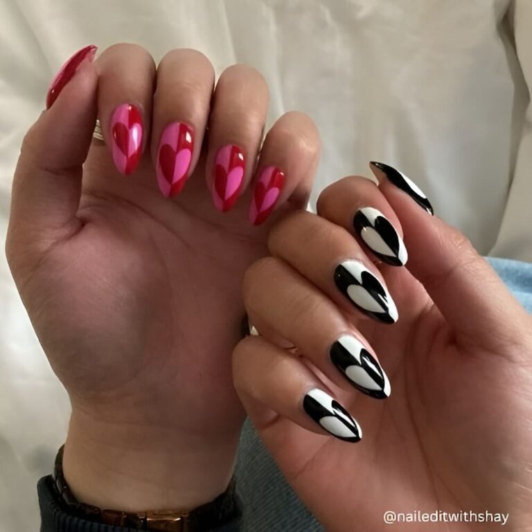 Valentine’s Day nail ideas