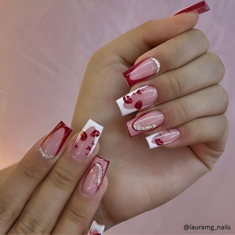 Valentine’s Day nail ideas