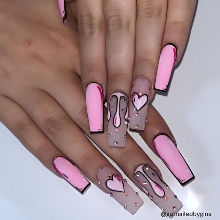 Valentine’s Day nail ideas