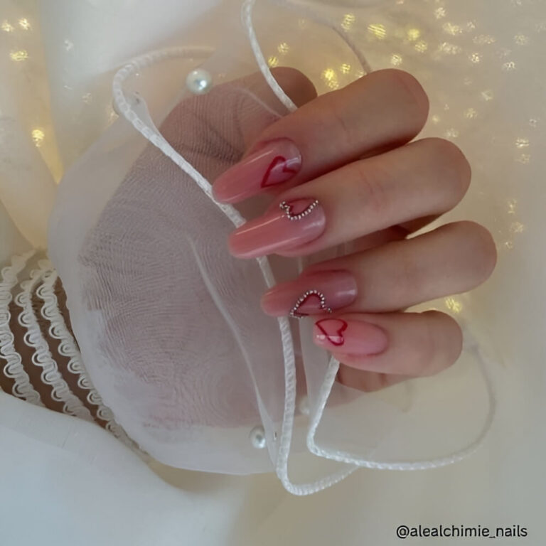 Valentine’s Day nail ideas
