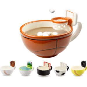 Basketball hoop mug – funny and playful Christmas Gift for Him