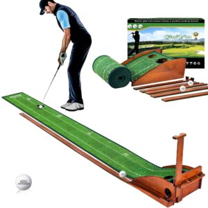 Indoor golf set Christmas gift for dad to practice at home