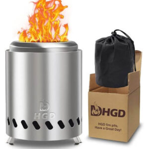 Tabletop smokeless fire pit, a cozy Christmas gift idea for dad