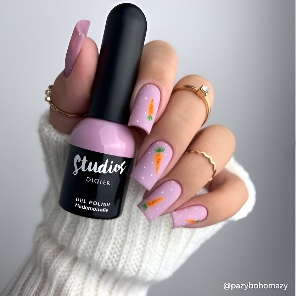 Easter Nail Ideas featuring pastel colors and a soft spring manicure design