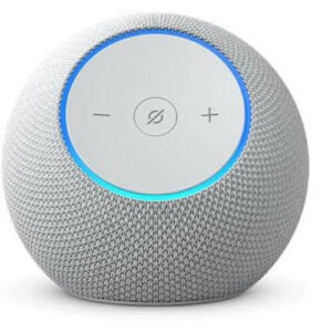 Smart speaker graduation gift idea for him, modern tech for music, reminders, and daily routines