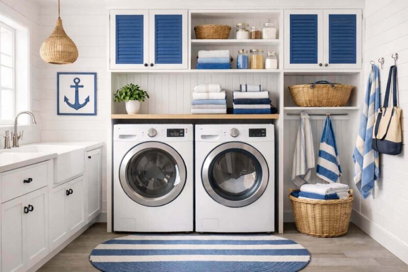 Laundry room organization
