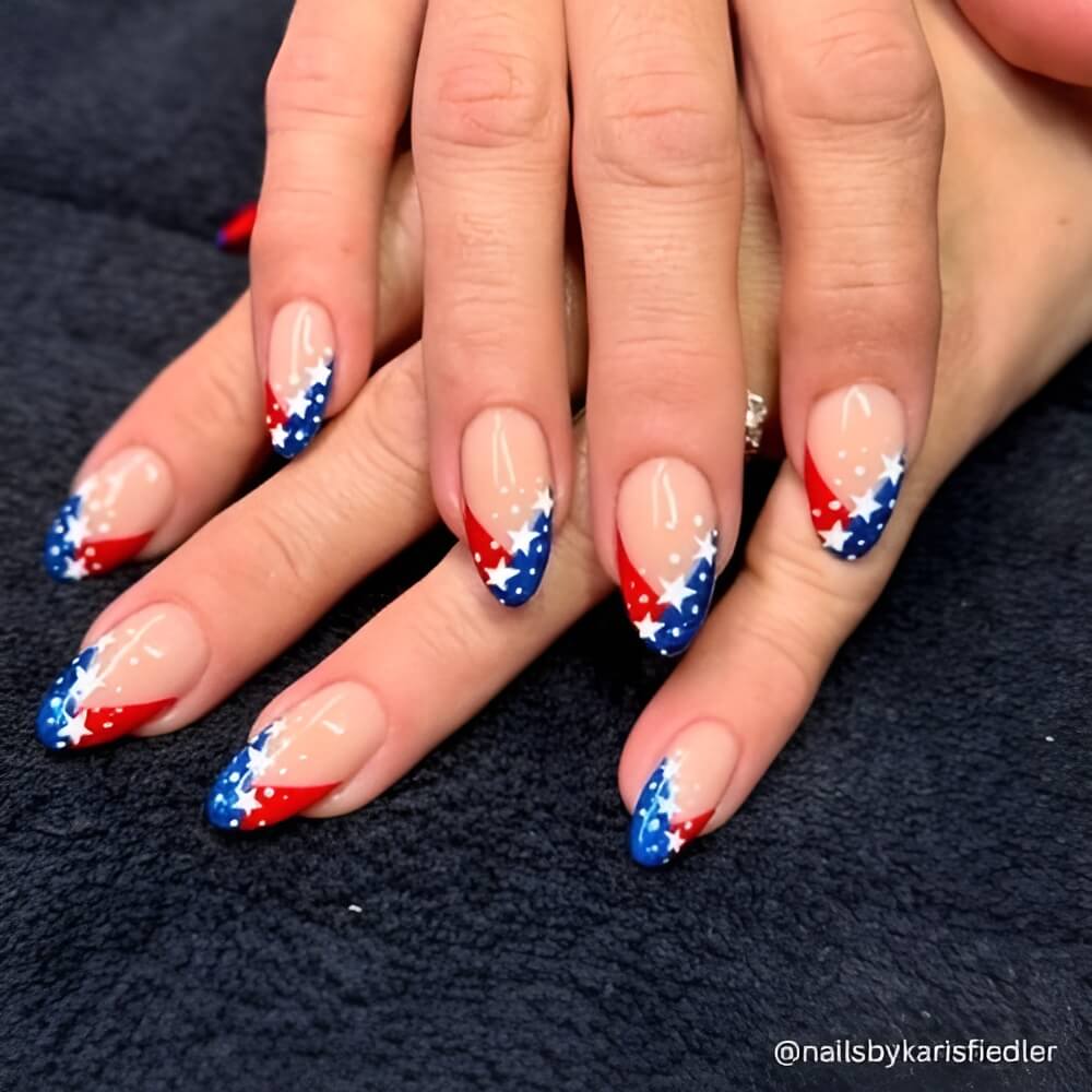 4th of July Nails