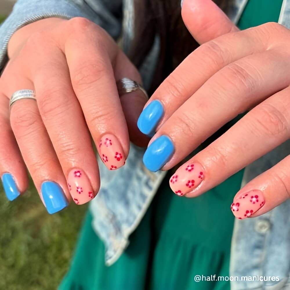 4th of July Nails