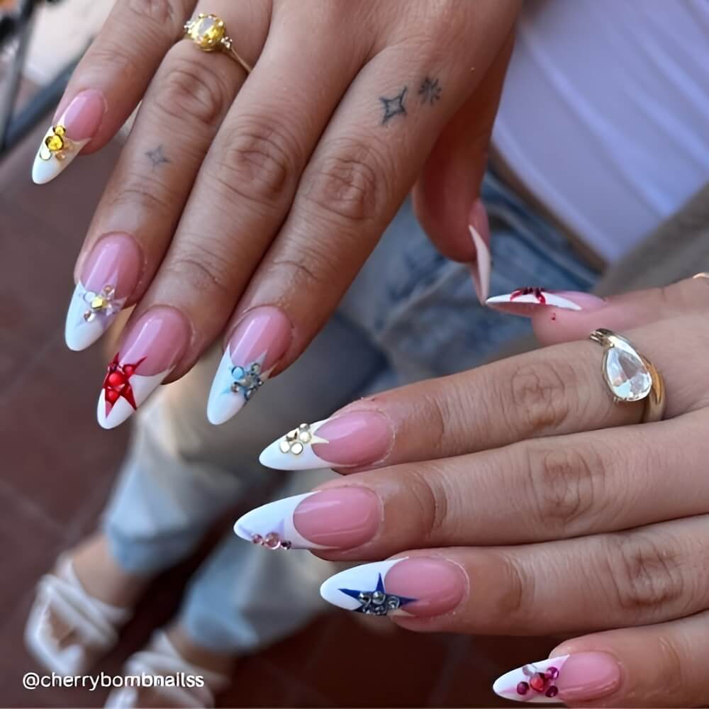 4th of July Nails