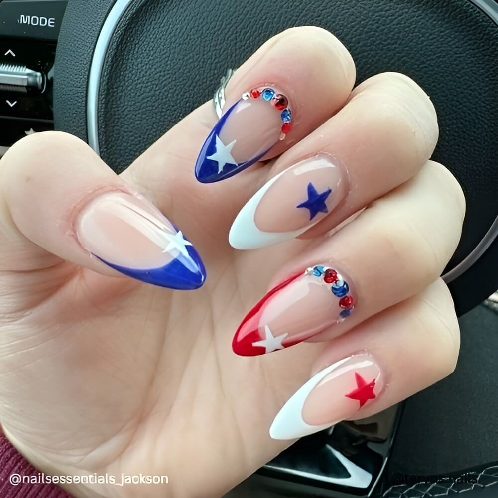 4th of July Nails