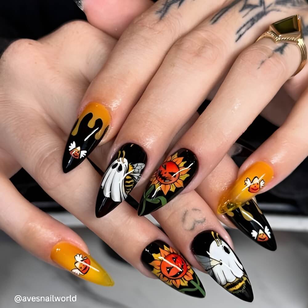 Halloween nails