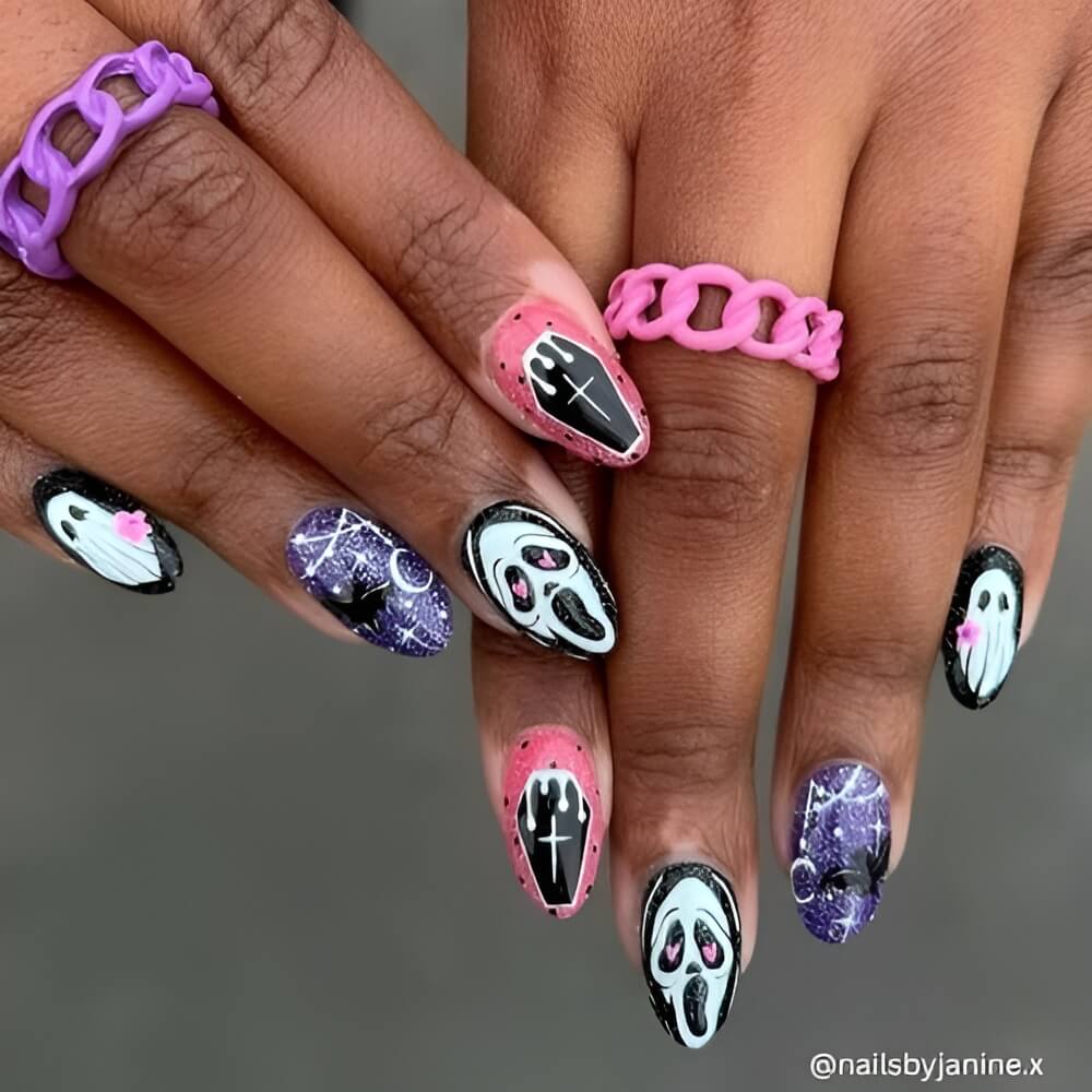 Halloween nails