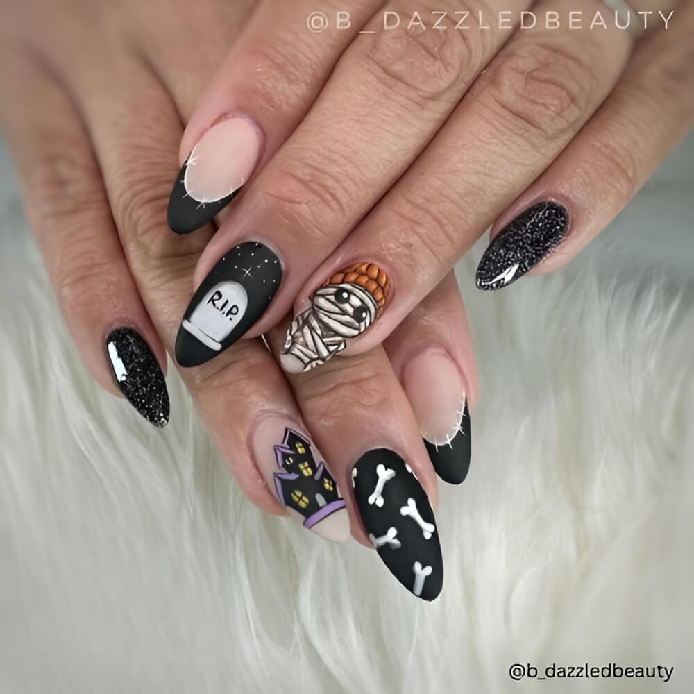 Halloween nails